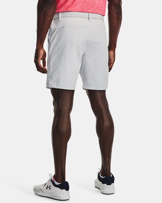 Men's UA Iso-Chill Printed Shorts, Gray, pdpMainDesktop image number 1